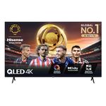 Hisense 85 Inch 4K QLED Smart TV 85E7NQTUK - Quantum Dot Colour, 4K AI Processor, Dolby Vision Atmos, Smooth Motion, Sports Mode, Vidaa OS with Freely, Youtube, Netflix and Disney+ (2024 Model)
