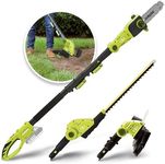 Sun Joe GTS4002C Cordless Lawn Care System-Hedge Trimmer, Pole Saw, Grass Trimmer | 40.7 x 2 x 3 inches |