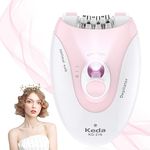 Face Epilator for Women, Facial Epilator Electric for Face Hair Remover, Cordless Epilators with LED Light for Women Face Body Armpit Bikini Leg Hair Removal