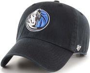 47 NBA Dallas Mavericks Adjustable Clean Up Hat - Black