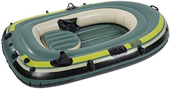 Phefop Air Boat, Ultra-Thick Rubber Boat, Drifting, Fishing, Stable, Inflatable Kayak, 2-Seater, Made of PVC