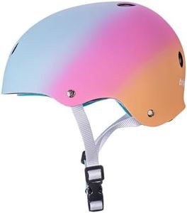 Triple Eight Certified Sweatsaver Helmet for Skateboarding, BMX, Roller Derby, Roller Skating, Inline Skating, Scooter and Bike