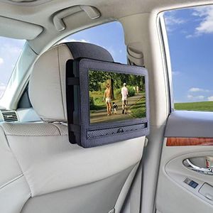 Car Headrest Mount for Swivel & Flip Style Portable DVD Player-9 Inch