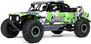 LOSI RC Truck 1/10 Hammer Rey U4 4WD Rock Racer Brushless RTR (Battery and Charger Not Included) with Smart and AVC, Green, LOS03030T2