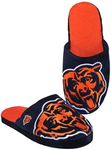 Forever Collectibles NFL Chicago Bears Men's Slip On Slippers Size Large 11-12