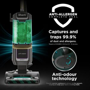 Shark Detect Upright Vacuum Cleaner – Powerful Floor Cleaning
