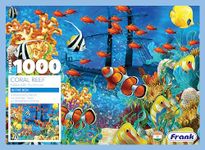 Frank Coral Reef Jigsaw Puzzle (1000 Pieces) for Adults and Kid Above 15+ Years- Realistic Illustrations -Fun & Challenging Brain Booster Games - for Focus and Memory -34011