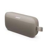 Bose SoundLink Flex Portable Bluetooth Speaker (2nd Gen), Portable Outdoor Speaker with Hi-Fi Audio, Up to 12 Hours Battery Life, Waterproof and Dustproof, Sandstone