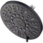 AquaDance Oil Rubbed Bronze High Pressure 6-Setting 7" Rain Shower Head – Angle Adjustable, Anti-Clog Showerhead Jets, Tool-Free Installation-USA Standard Certified-U.S. Brand