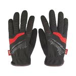 Milwaukee Men's Milwaukee 48229711 Free Flex Gloves Medium Size 8 , black, M UK