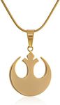 Star Wars Rebel Symbol Gold Charm N