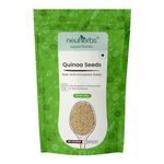 Neuherbs Raw Unroasted White Quinoa for Weight Management, Rich in Protein, Iron, Fiber and Gluten Free - 400g