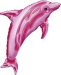 Amscan International Super Shape Dolphin (Pink)