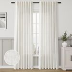 Natural Linen Curtains 84 Inch Leng