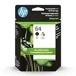 HP 64 Black/Tri-color Ink Cartridge