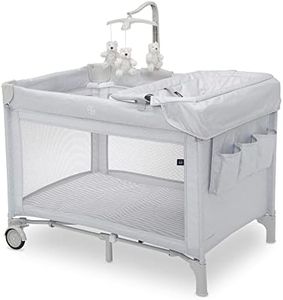 GAP babyGap Deluxe Play Yard, Grey Stripes