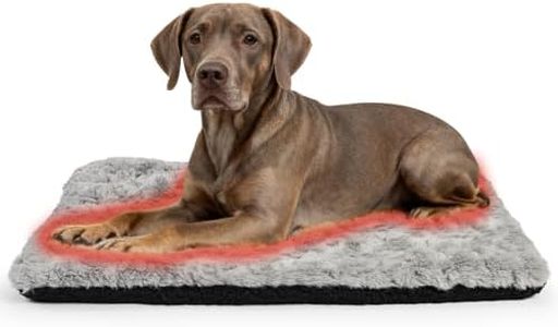 NAMOTEK Self-Warming Cat Bed Indoor/Outdoor Super Soft Self Heating Pet Mat Washable Thermal Pad for Cat & Dog 39x27 inch
