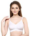 Libra Side Support Full Coverage Inner Elastic Plus Size Bra_LIB-SLUBTS-001-WHITE-38E