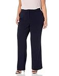 Briggs New York Women's Plus Size Pant, Navy, 22 Plus