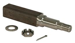 Rigid Hitch Square Stock - Trailer Axle Spindle for 1-3/8 Inch to 1-1/16 Inch I.D Bearings