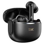 boAt 2025 Launch Airdopes 219 4Mics ENx Tech, 40 Hrs Battery, Best in segment calling, 13mm Drivers,ASAP Charge, Low Latency, Bluetooth Earbuds, TWS Ear Buds Wireless Earphones with mic (Carbon Black)