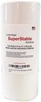 Superpunch Cutaway Stabilizer for Embroidery Machines, 2.5 Oz SuperStable Machine Embroidery Stabilizer Backing - 8 inch x 20 Yard Roll, Medium Weight Cut Away Stabilizers, Made in USA (White)