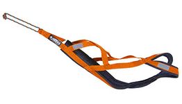 Neewa Sled Pro Harness (Large, Orange), Dog Pulling Harness, Husky Harness, Mushing Harness, X Back Harness Dog for Dog Exercise, Bikejoring, Skijoring, Dog Sledding, Canicross, Scootering