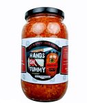 Hands on Tummy - Sauerkraut Spicy (1 Kg) - Sauerkraut - Spicy Fermented Cabbage Pickle - Probiotic - Organic