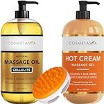 Cellulite Massage Oil, Gel & Mitt -