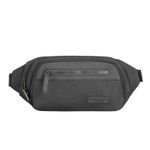 Travelon Anti-Theft Metro Waist Pack, Gray Gray Heather, One Size, Travelon Anti-Theft Metro Waist Pack