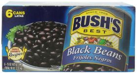 Bush's Black Beans - 15 oz. - 6 ct.