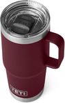 YETI Rambler Travel Mug, Stainless Steel Vacuum Insulated Mug with Stronghold Lid, Wild Vine, 20 oz (591 ml)