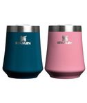 STANLEY Reserve Wine Tumbler Gift Set | 11 oz 2-Pack Stainless Steel Travel Mug For Wine, Cocktails, Soda | Keeps Drinks Cold for Hours | BPA-Free | Ponderosa Gloss & Port Gloss