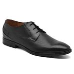 Ruosh The Newyork Men Black Formal Lace-up