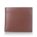 Genuine Leather Wallet with RFID Blocking Credit Card Protection For Men, Premium Travel Secure Trifold Wallets. Love It or Your!