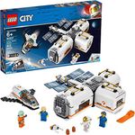 LEGO 60227 City Lunar Space Station, Spaceship Adventures Toys for Kids inspired by NASA, Mars Expedition Series