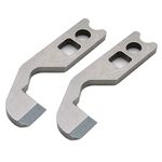 CKPSMS brand -2PCS #788011007 UPPER KNIFE Blade Compatible with JANOME NEWHOME SERGER 204D,504D,634D 1110DX Kenmore Models 385.16644690 (2)