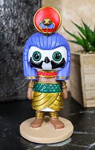 Ebros Weegyptians Collection Egyptian God Seth Statue 4" Tall Ancient Deities Gods and Goddesses of Egypt Collectible Figurine Historical Educative Sculpture Falcon Ra God of the Sun