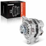 A-Premium Alternator Compatible with Smart Fortwo 2008-2016, 1.0L, 12V 90A 4-Groove Pulley Clockwise Rotation, Replace# 1321540001, A1321540001