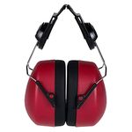 Portwest Clip-On Ear Protector, Size: One Size, Colour: Red, PW42RER