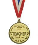 Atpata Funky World's Best Teacher Gold Medal