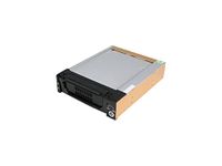 StarTech.com Black Aluminum 5.25in Rugged SATA Hard Drive Mobile Rack Drawer