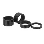 MERISHOPP 4X Bike Cycle MTB Road Bicycle Carbon Fiber Headset Stem Spacer 5/10/15/20MM | Sporting Goods | Cycling | Bicycle Components & Parts | Headset Spacers | As per Description