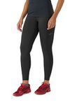 Rab Women’s Talus Tights Lightweight Breathable Stretch Leggings for Trail Running & Trekking - Black - X-Small