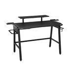 RESPAWN 1010 Gaming Computer Desk, in Gray (RSP-1010-GRY), Fixed Height