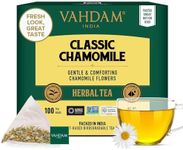 VAHDAM, Chamomile Herbal Tea (100 P