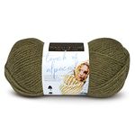 Lion Brand Yarn Touch of Alpaca Yarn, Olive