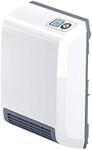 STIEBEL ELTRON Wall mounted rapid electric fan heater CK 20 Trend LCD for about 20 sqm, plastic, LED, 7-day timer, frost+overheating protection, open window detection, Lot 20 compliant, 236653, White