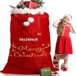 Treela Christmas Santa Gift Sack Ex