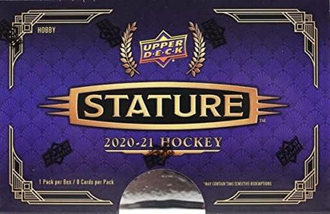 2020/21 Upper Deck Stature NHL Hockey box (8 cards/bx)